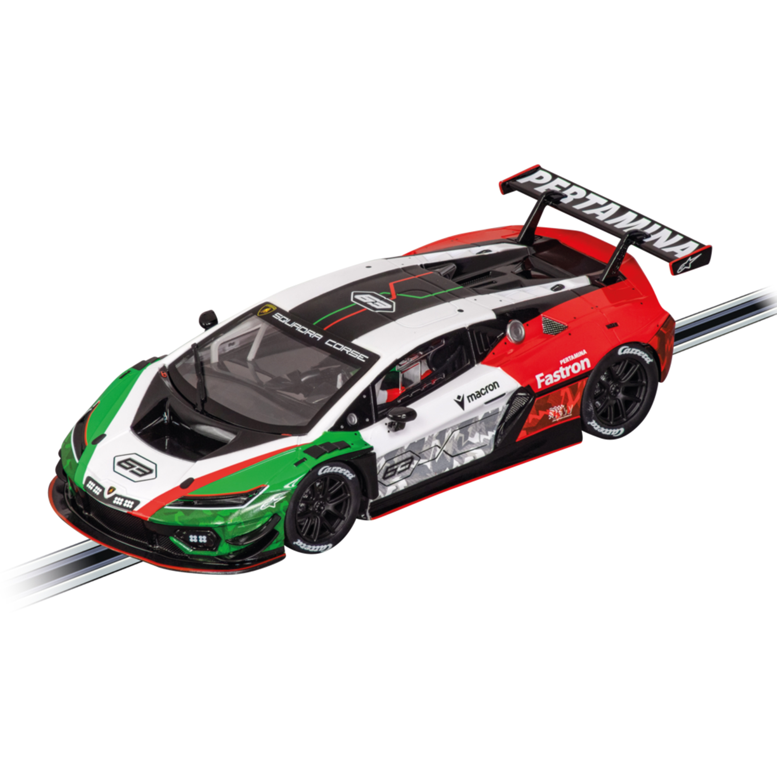 Carrera Evolution Lamborghini Temerario GT3 Tricolore Nr.63