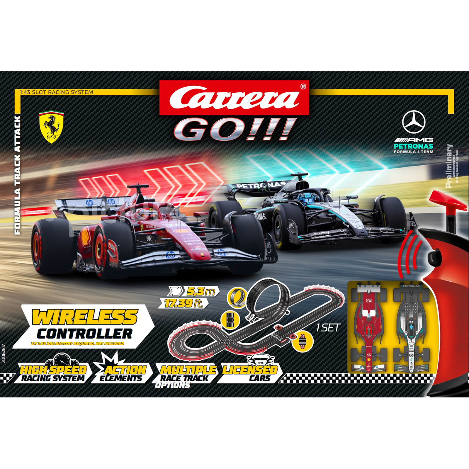 Carrera GO!!! Formula Track Attack